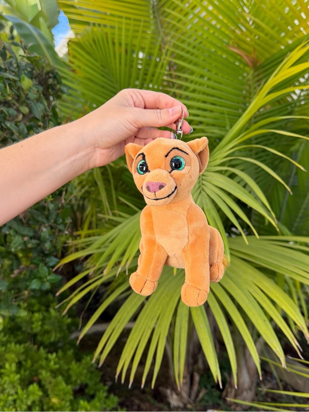 Plush Nala Disney Lion King Keychain